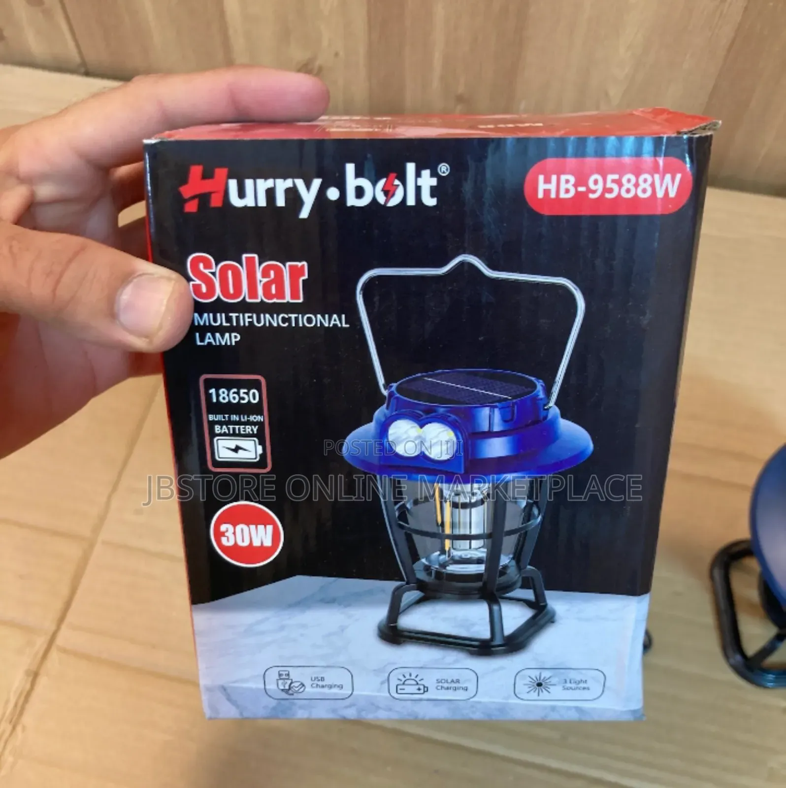 Hurry Bolt Multi-Functional Rechargeable Light
