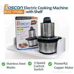 6l Boscon Bos-Yp086 High Performance Electric Cooking Machine
