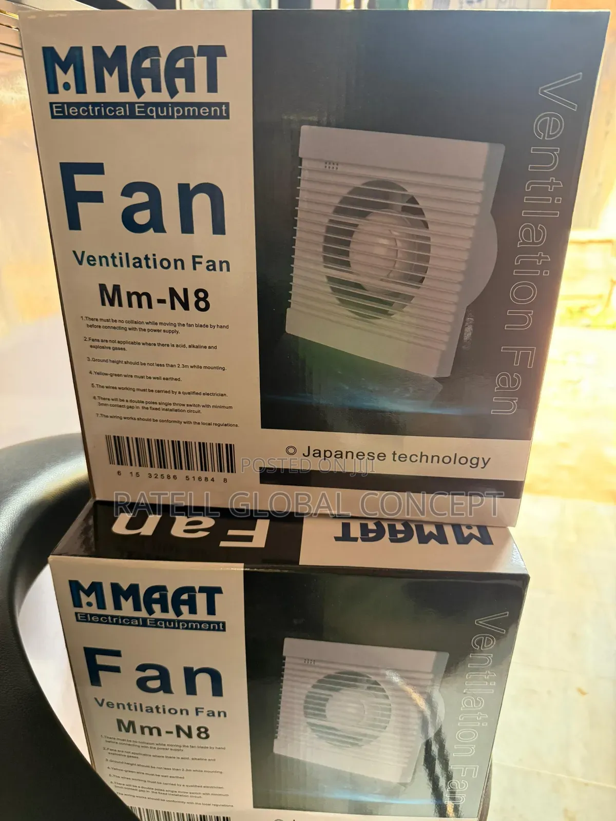 Mmaat Ventilation Extractor Fan