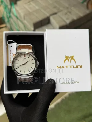 Matturi Hislon Design Leather Wristwatches
