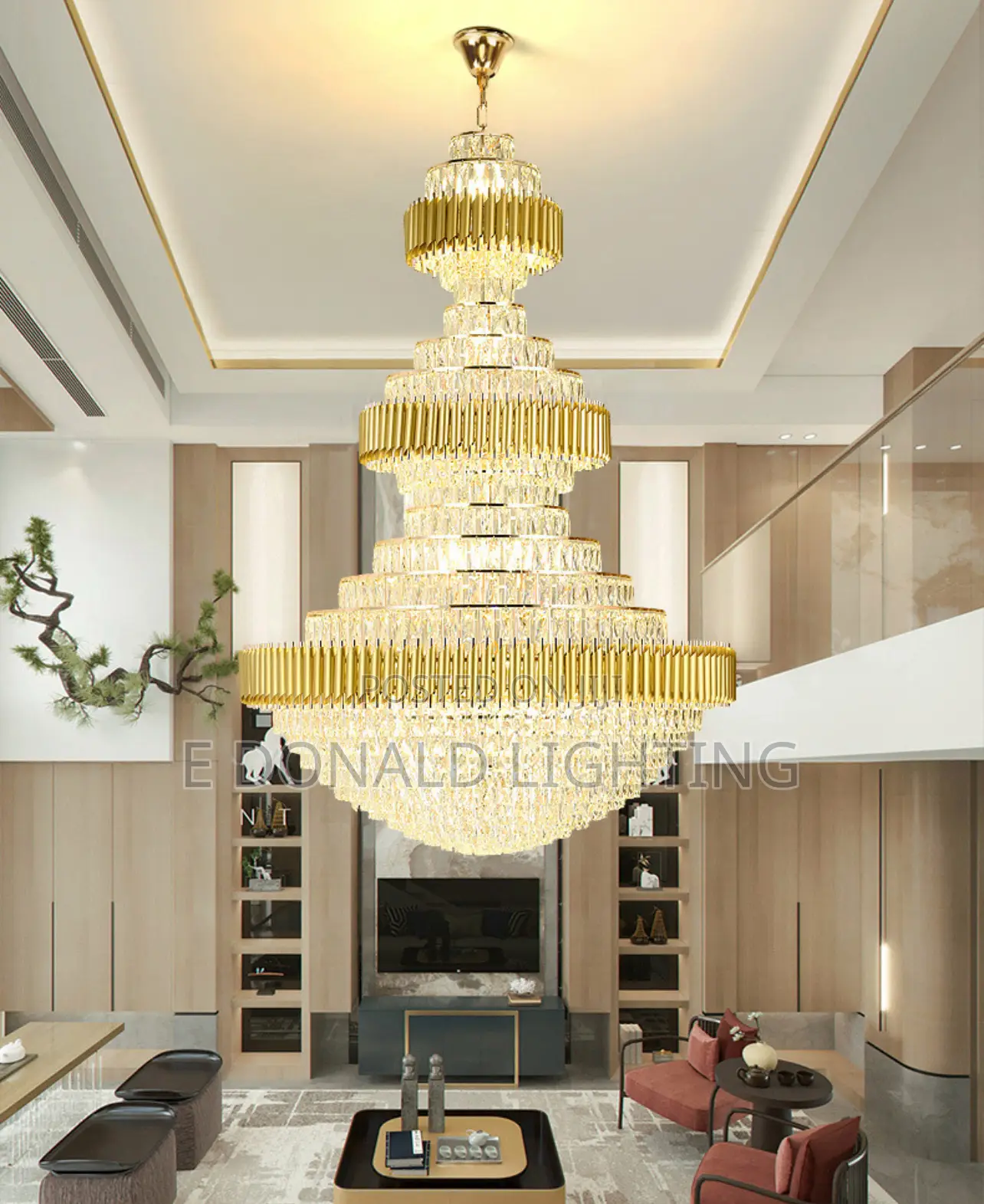 1200mm Luxury Crystal Chandelier
