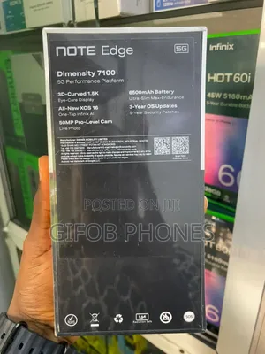 New Infinix Note Edge 256 GB