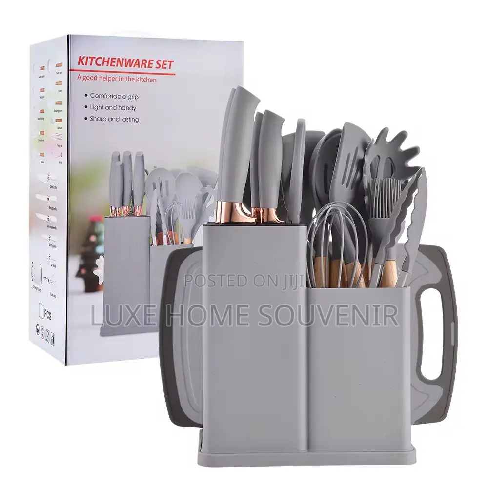 19pcs Kitchen Nonstick Cookware Utensil Set