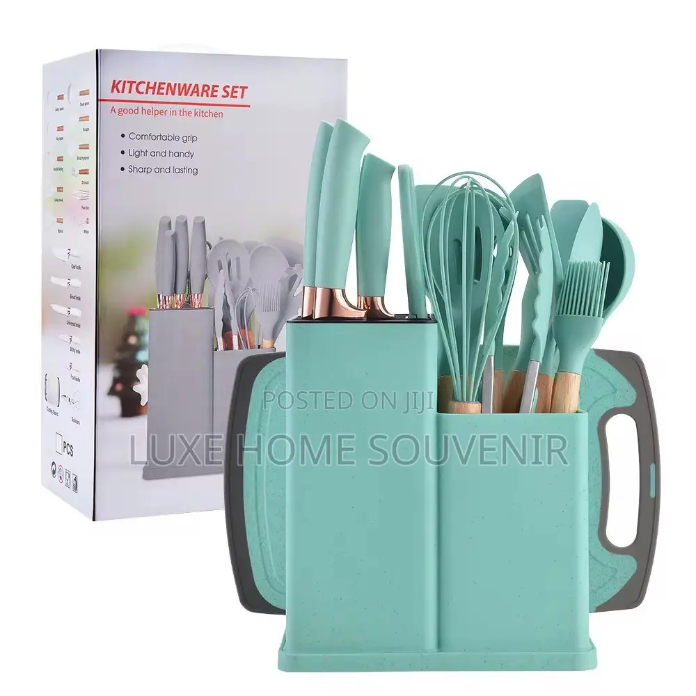 19pcs Kitchen Nonstick Cookware Utensil Set