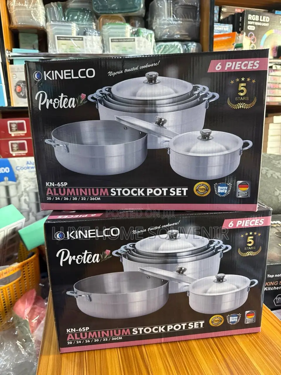 Normal Pot Kinelco Heavy Duty 6pcs Aluminum Pot in Lagos Island (Eko ...