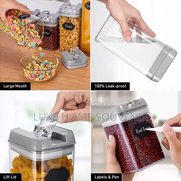 7pcs Airtight Food Storage Container Set