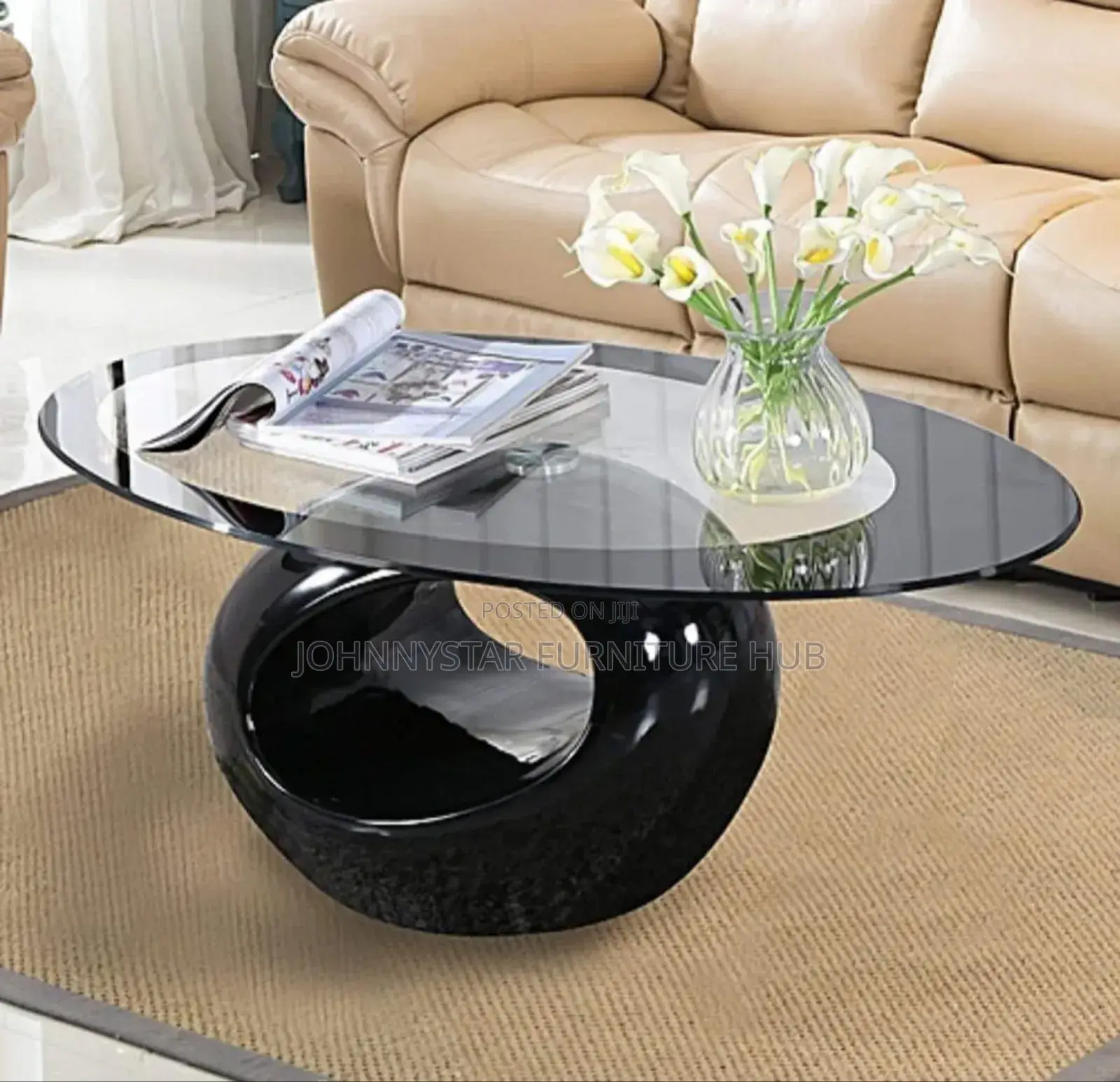 Egg Shape Center Table
