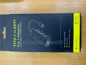 Type-c 5-in-1 Adapter – 4k Hdmi + Ethernet + Usb