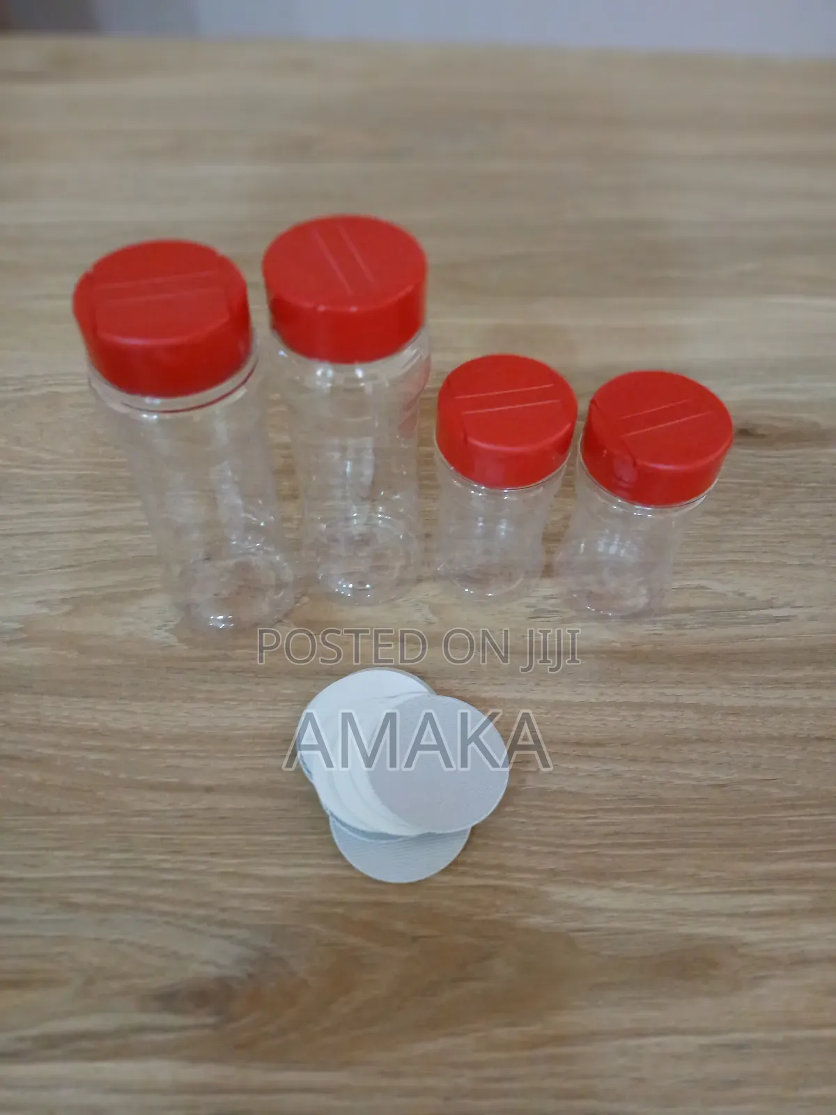Spice Containers With Aluminium Foil Seals