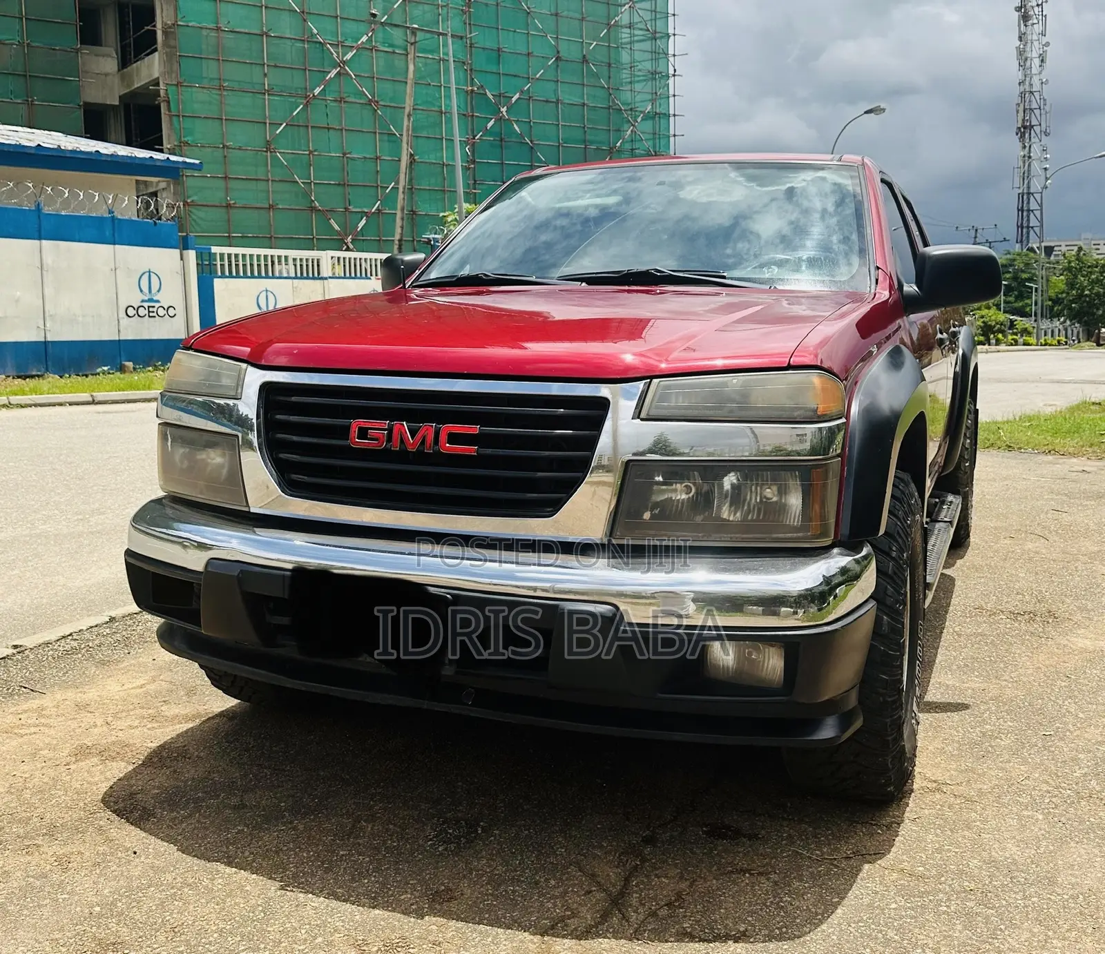 GMC Canyon 2010 Red