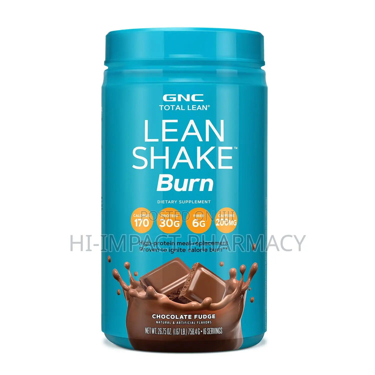 GNC Tl Lean Shake Burn 16 Servings