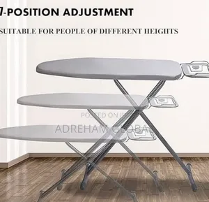 Foldable Ironing Board
Available in Grey
Size: 48inches X 15inches