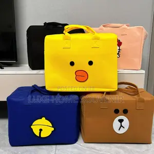 Large Capacity Foldable Unisex Travel Bag Emoji