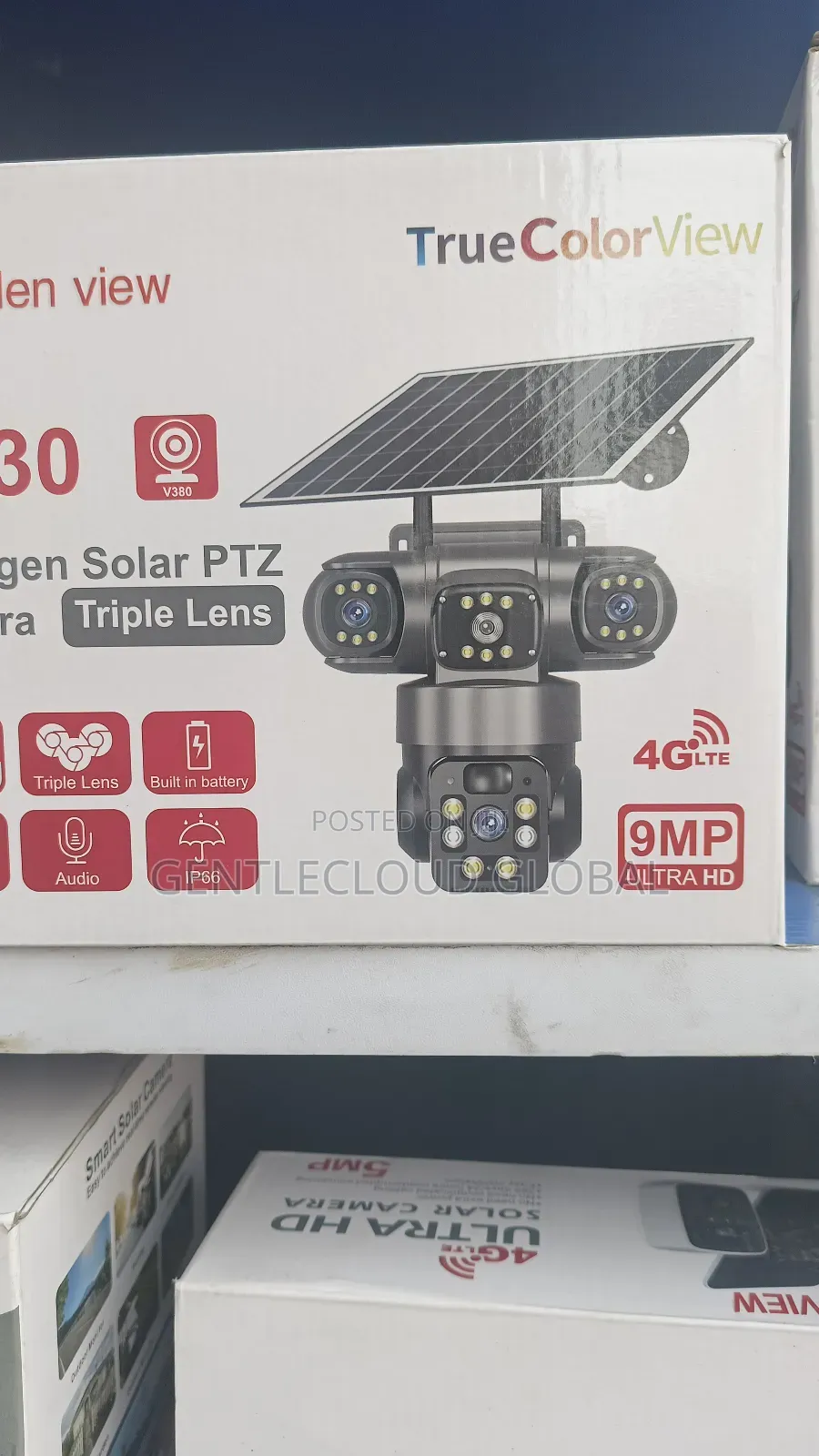 Solar Camera 3lens T30 V380