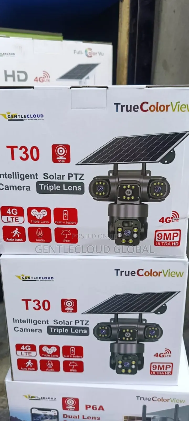 Solar Camera 3lens T30 V380