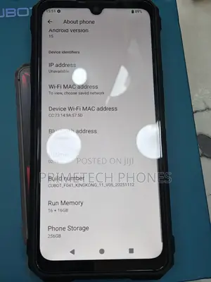 New Cubot KingKong 11 256 GB Black