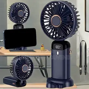 Mini Rechargeable Handheld Fan With Timer
