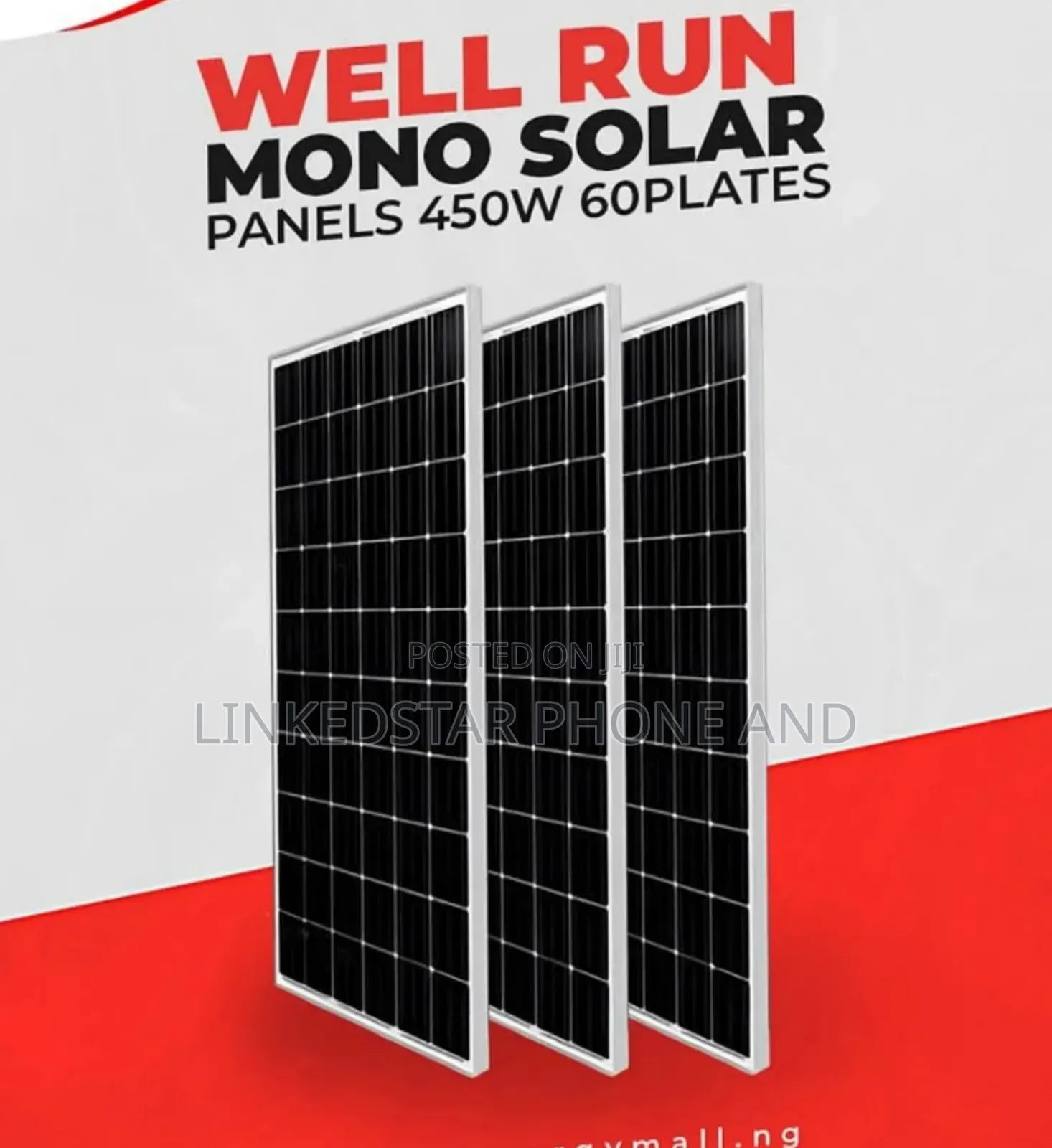 Monocrystalline Solar Panel 400w With 60 Plates All White Pv Module