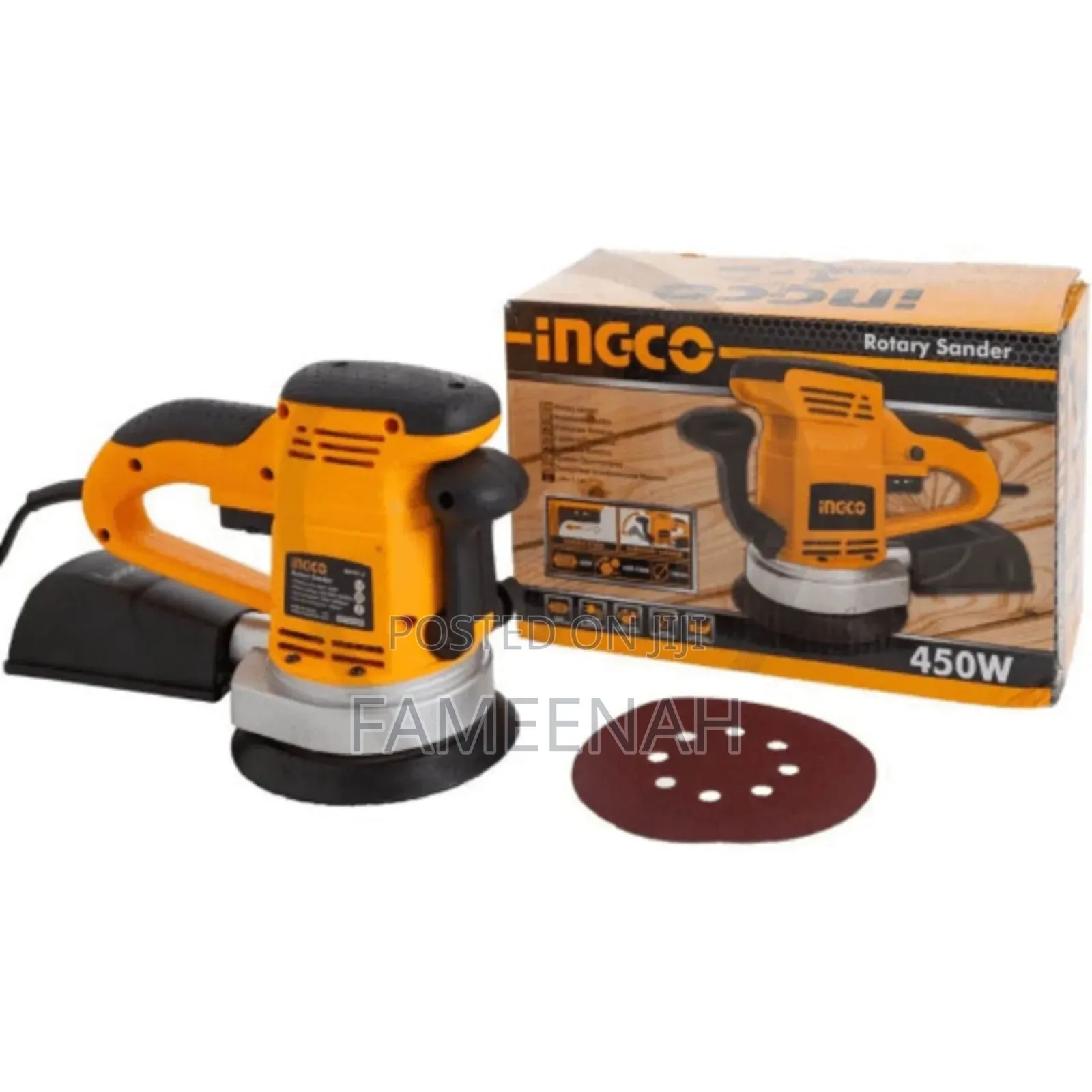 Ingco Rotary Sandpaper Machine 150mm (6")