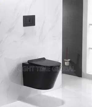 Matt Black Concealed Wc