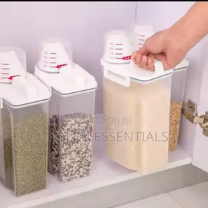 3l Plastic Cereal Dispenser Storage Box