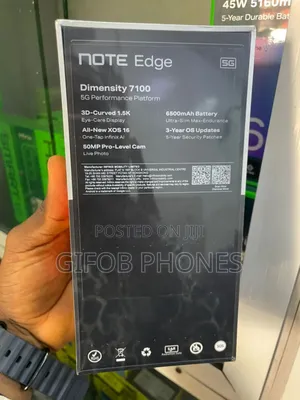 New Infinix Note Edge 128 GB
