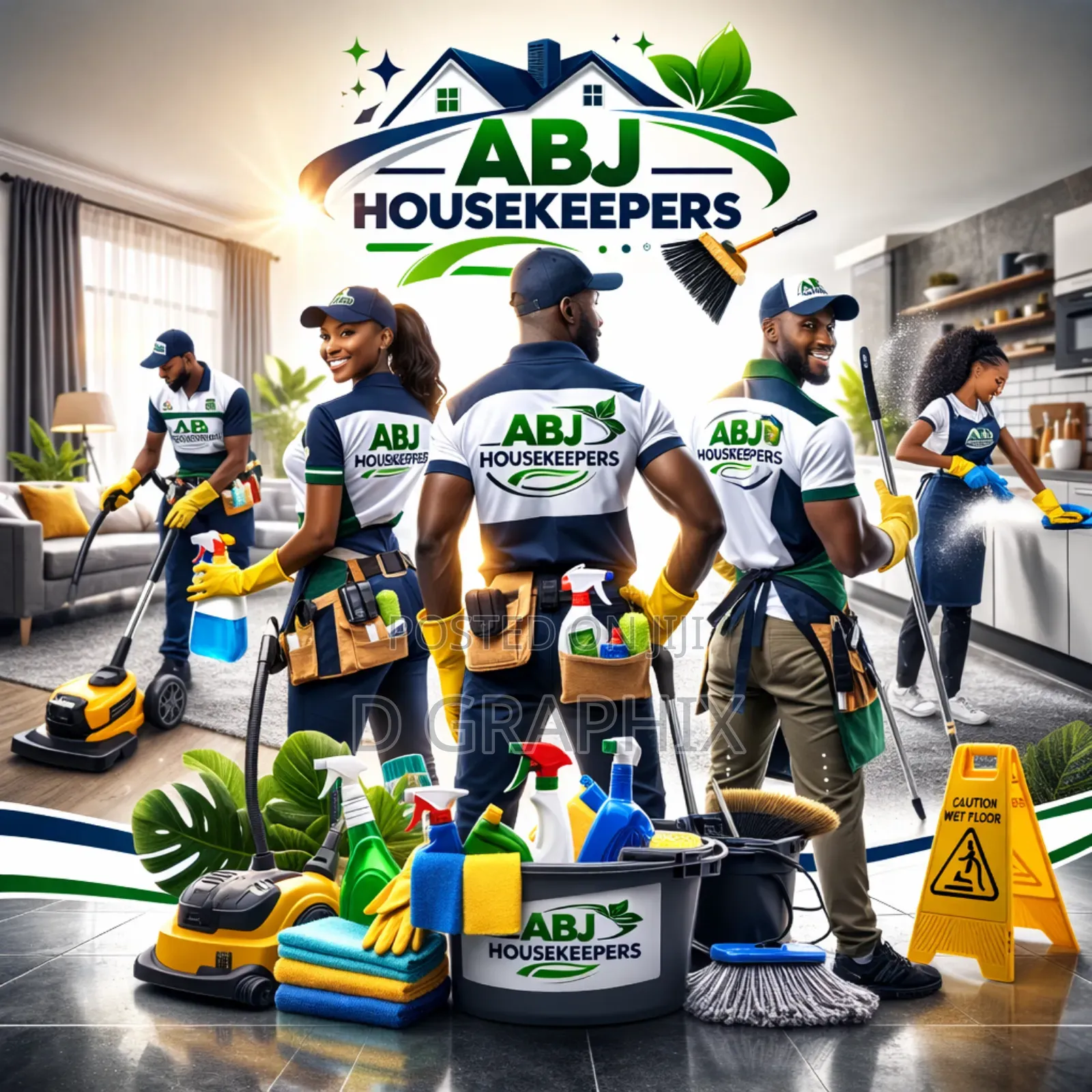 Male Housekeeper Available