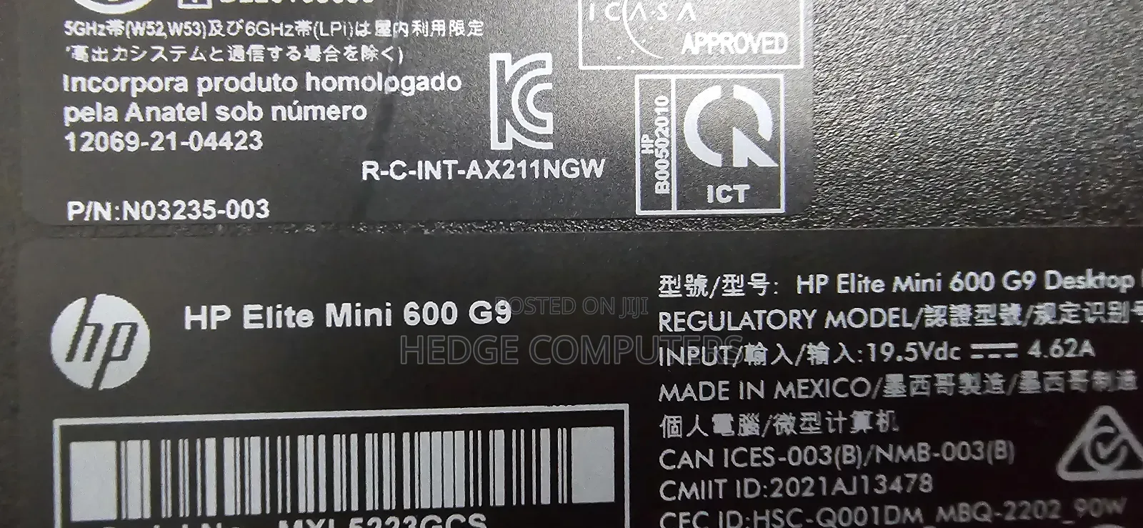 New Desktop Computer HP EliteOne 800 8GB Intel Core i5 SSD 256GB