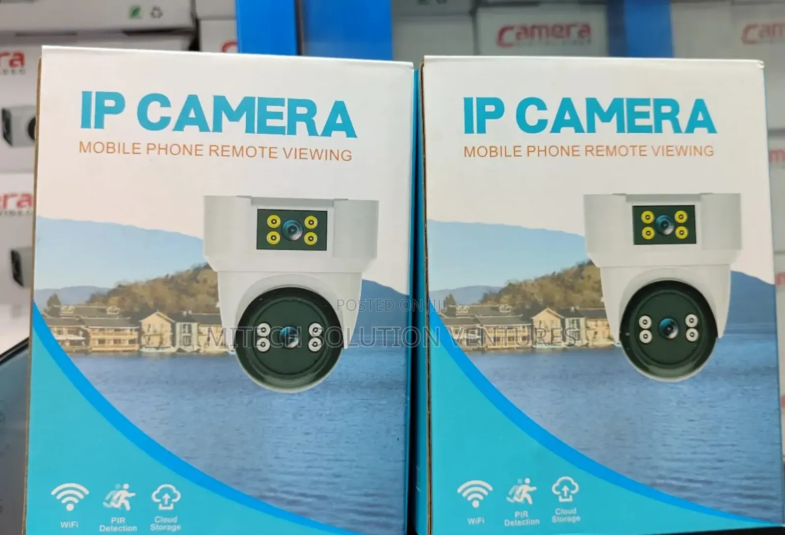 V380 Pro Plus Dual Lens Indoor Wi-Fi Camera