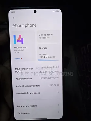 Xiaomi Poco F5 Pro 512 GB Black