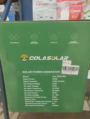 Strong Colasolar 1000pro Solar Generator With Lithium Battery