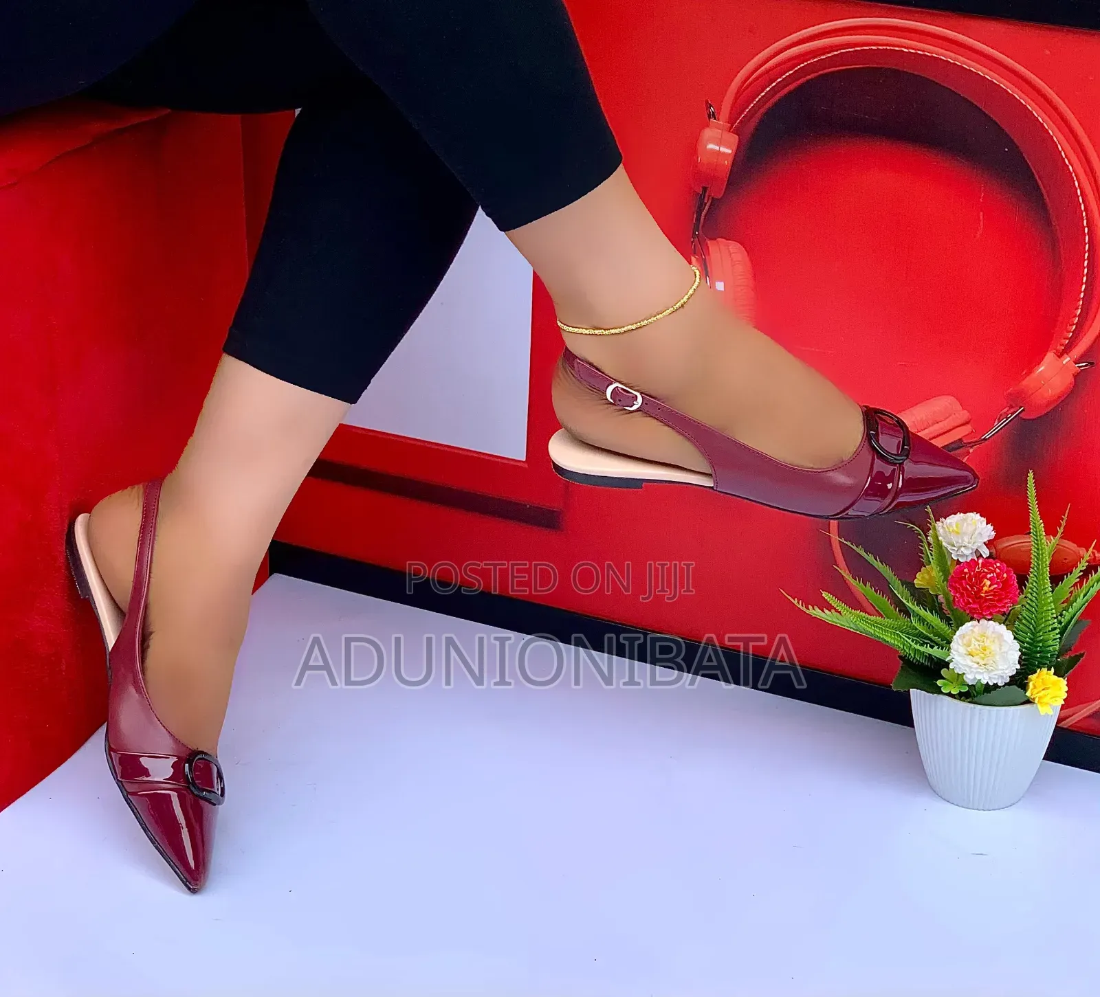 Flat Sling Back