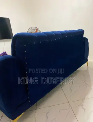 Blue 3 Sitter Couch