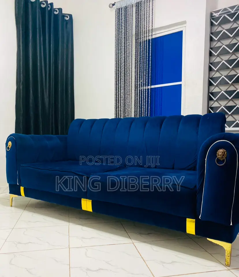 Blue 3 Sitter Couch