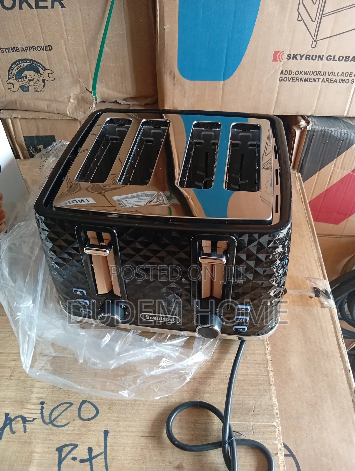 Scanfrost 4 Slice Bread Toaster