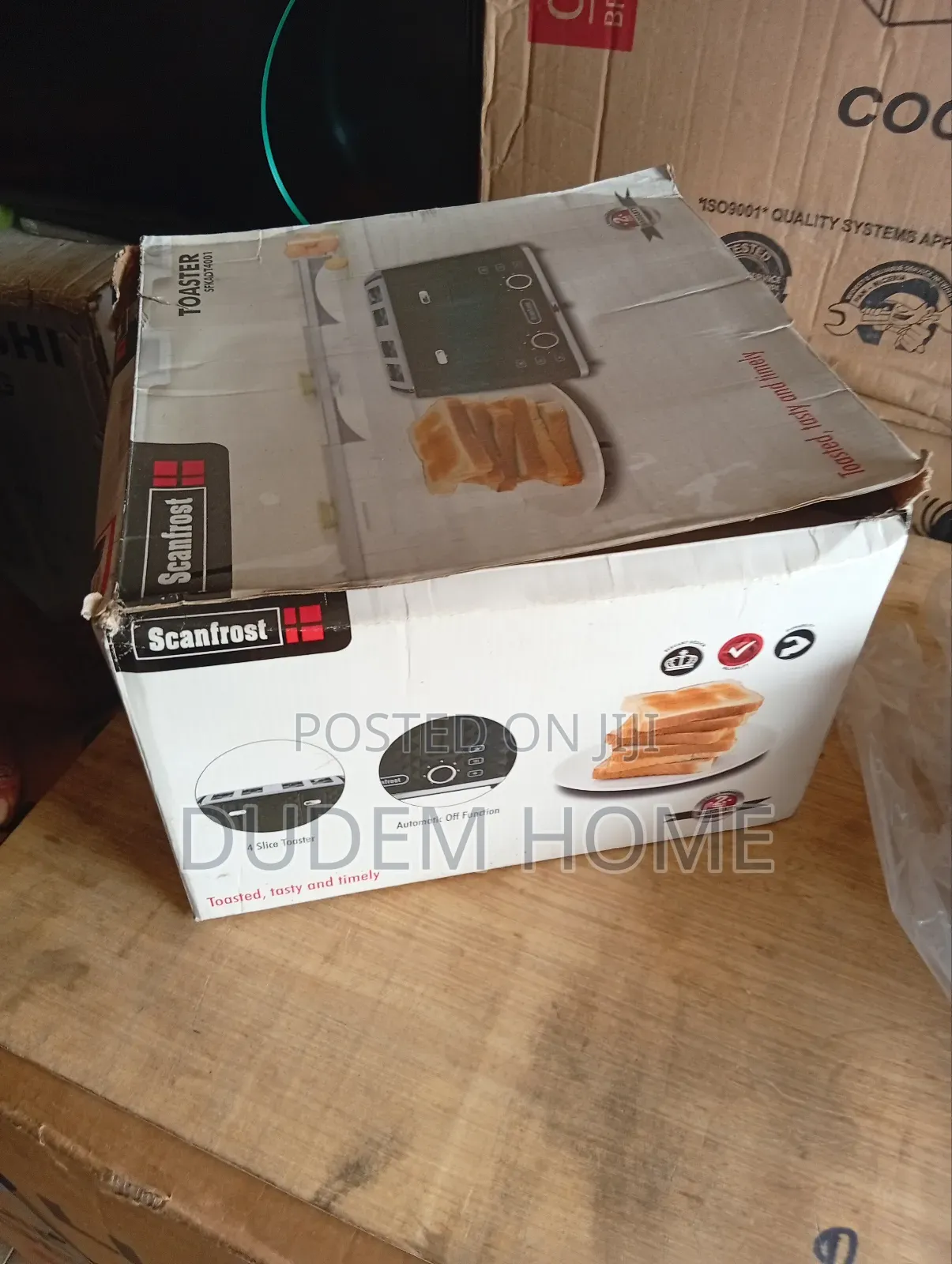 Scanfrost 4 Slice Bread Toaster
