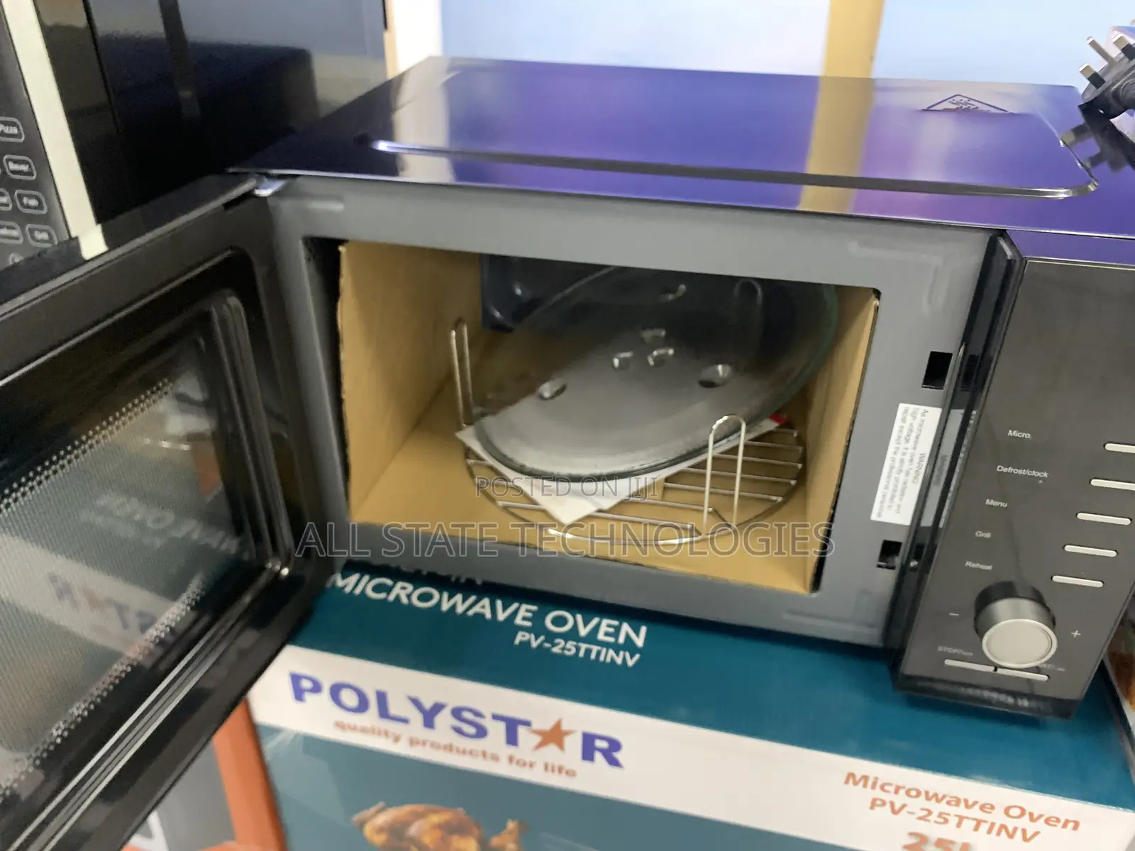 Pv-25ttinv Polystar 25l Digital Microwave