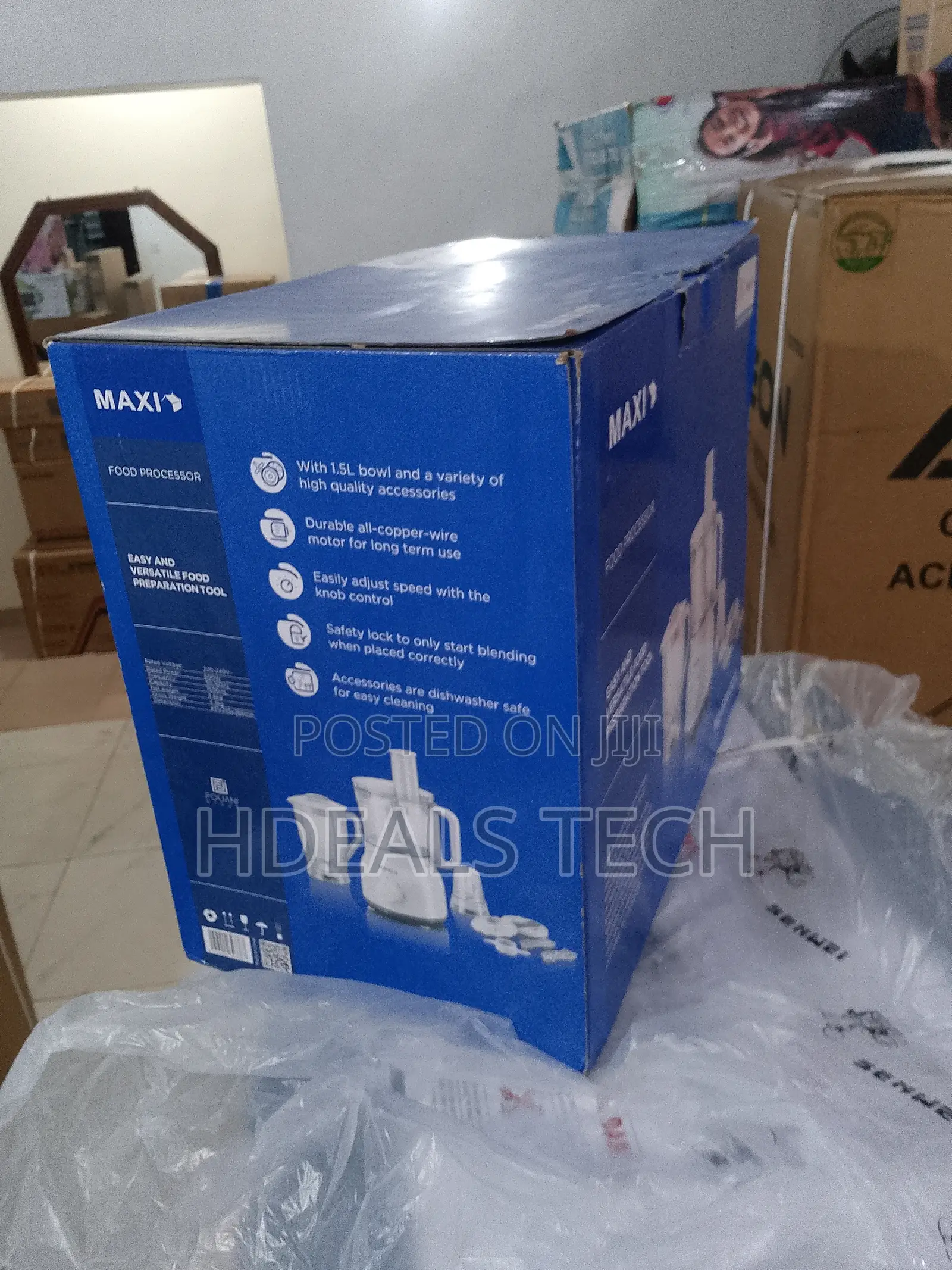 Maxi Food Processor With Attachments – All-in-One Kitchen Solution