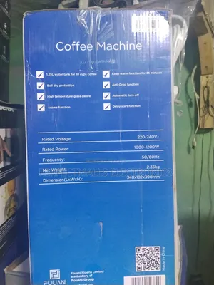 Maxi 1.25l Coffee Machine Ma-D1202a2e