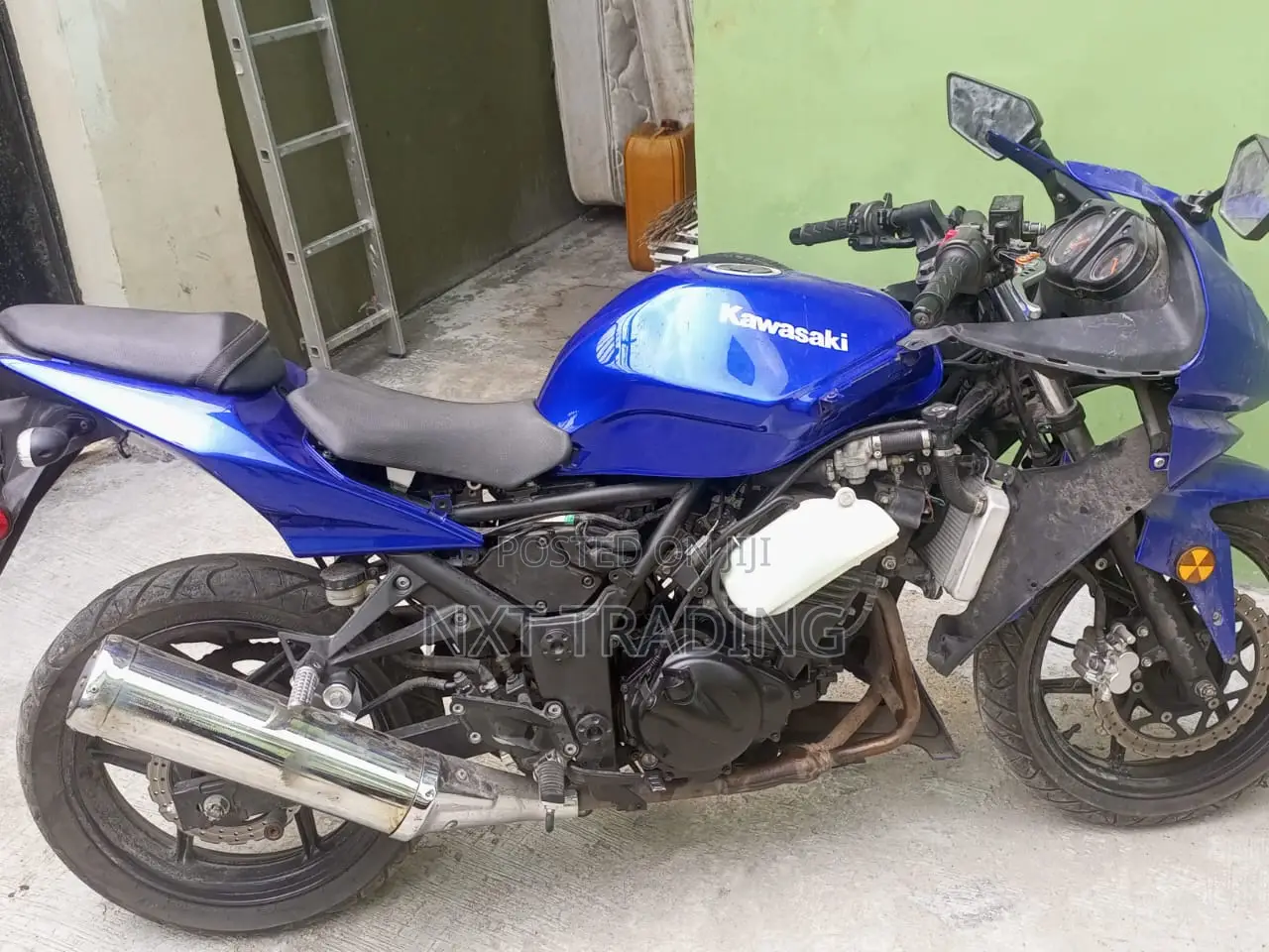 New Kawasaki Bike 2008 Blue