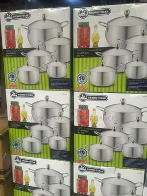 Crownstar Stainless Aluminum Pots