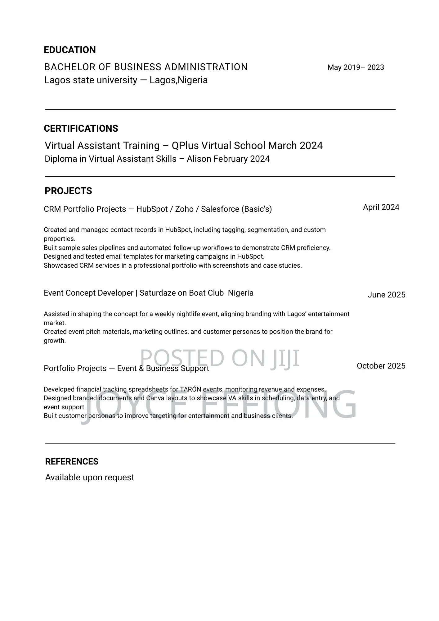 Proffessional Executive Assistant| Virtual Assistant | Admin Support