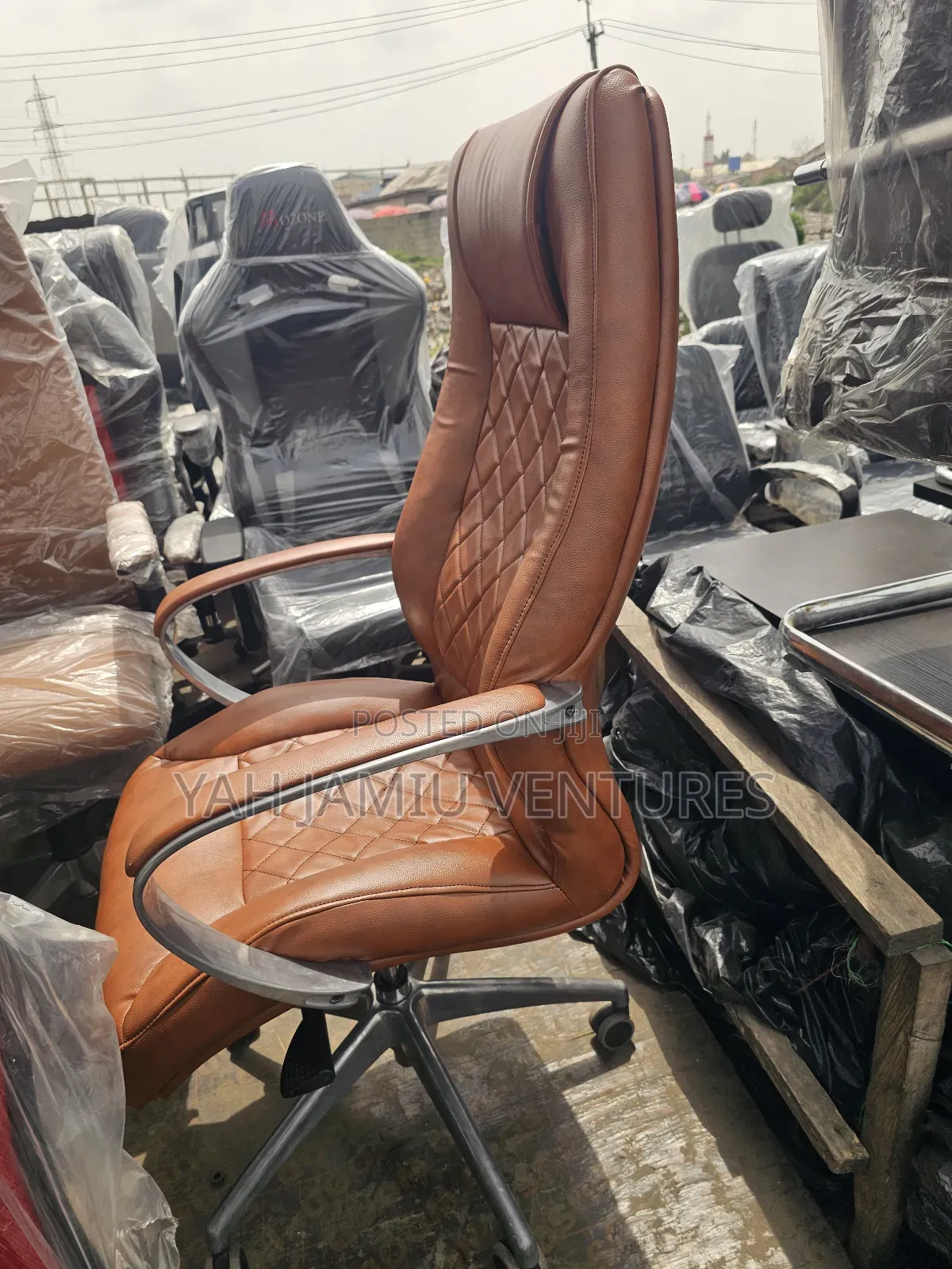 Mighty Brown Chair