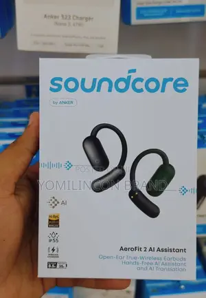 Soundcore Aerofit 2 by Anker, Open-Ear Headphones, Real-Time