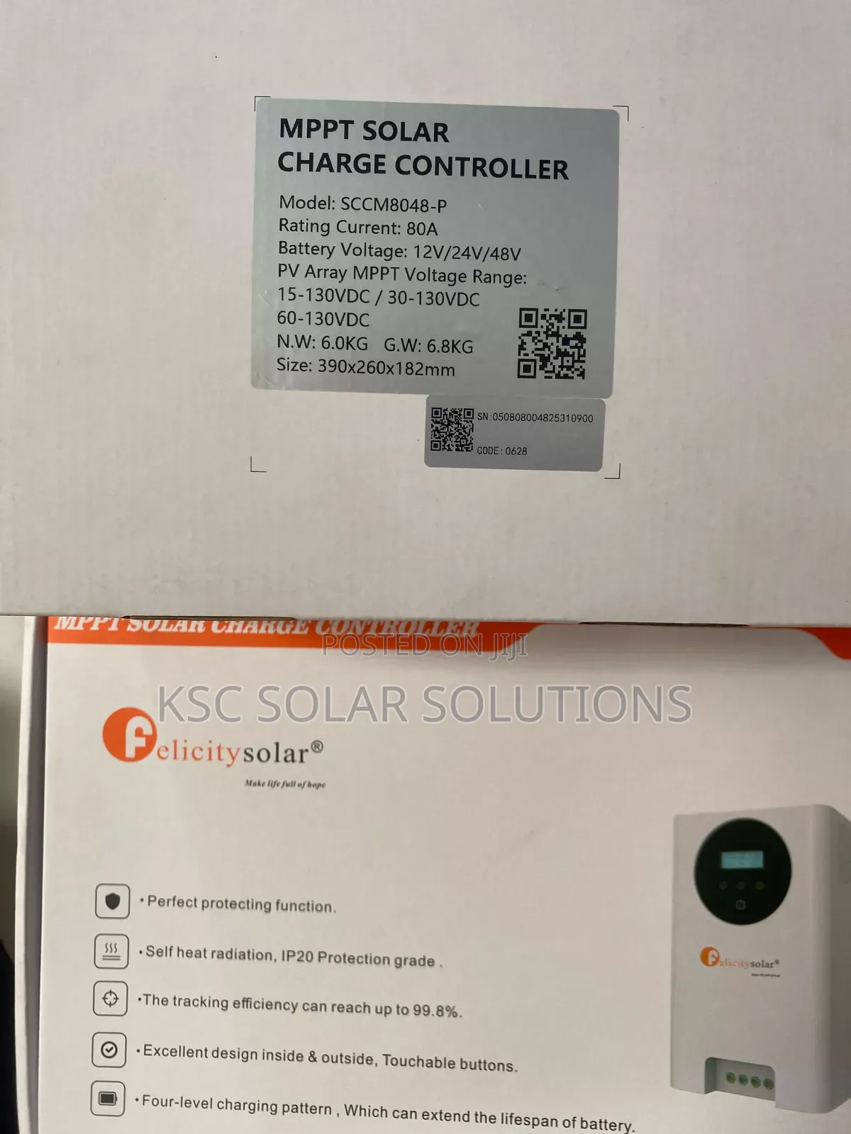 80a MPPT Felicity Solar Controller