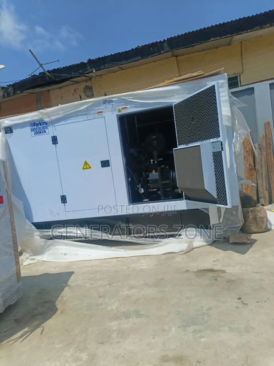 200kva Perkins Engine Driven Power Plant
