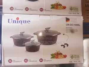 Unique 6 in 1 Big Size Casserole Cookware Set
