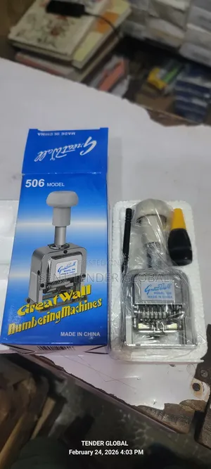 6 Digits Numbering Machine