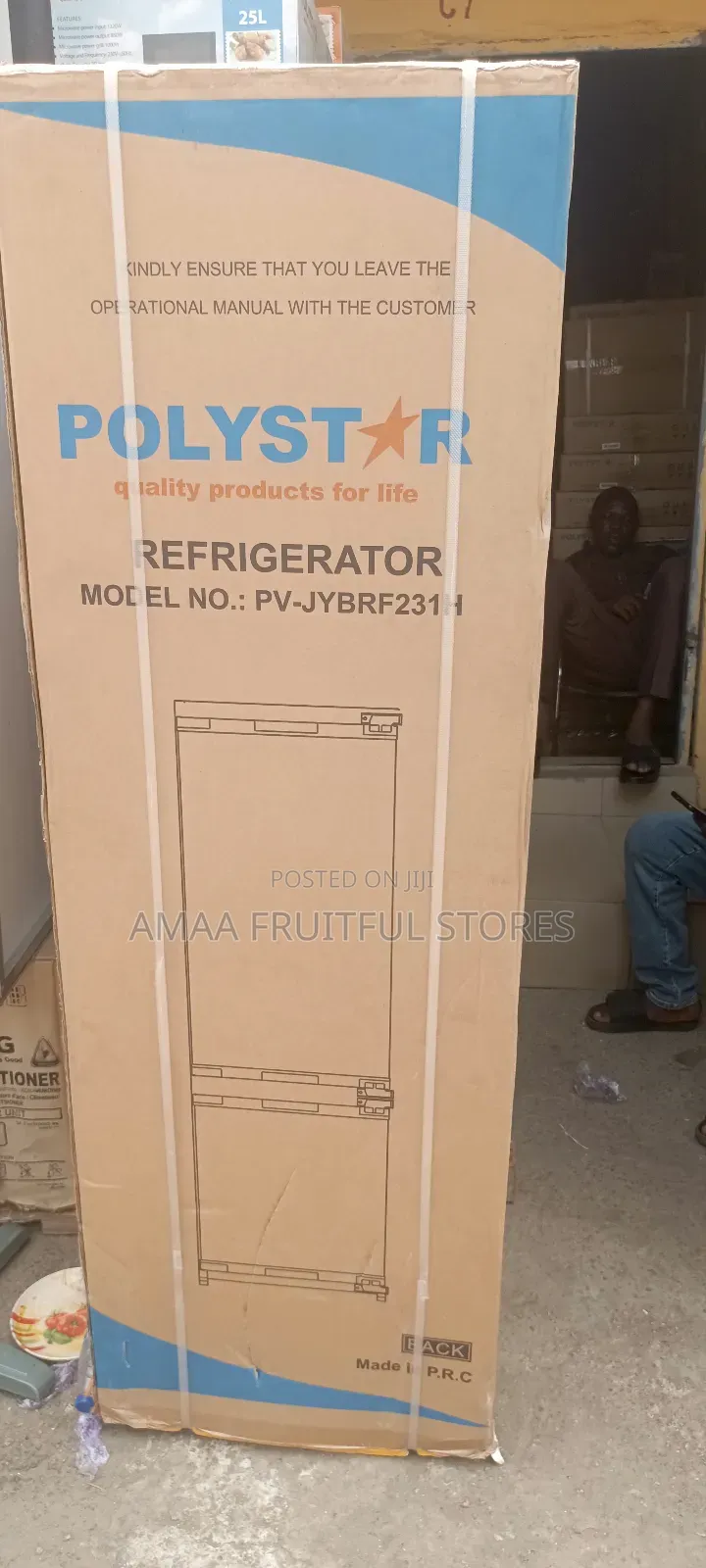 Polystar Built-in Refrigerator