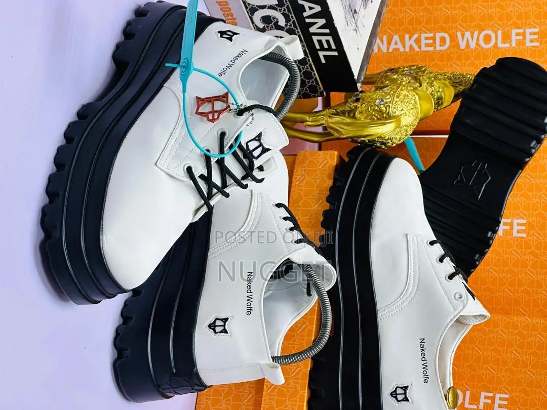 Naked Wolfe White High Sole